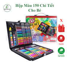 Hộp Màu 150 Chi Tiết Cho Bé Tập Tô - HÀNG LOẠI 1--