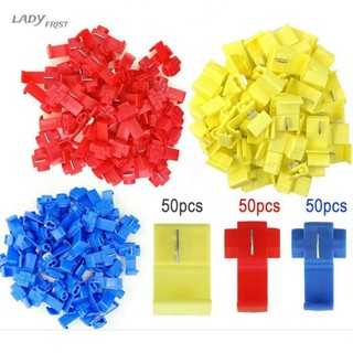 [ FAST SHIPPING ]Connector Connectors Electrical PVC + Copper Red/blue/yellow Terminals Crimp