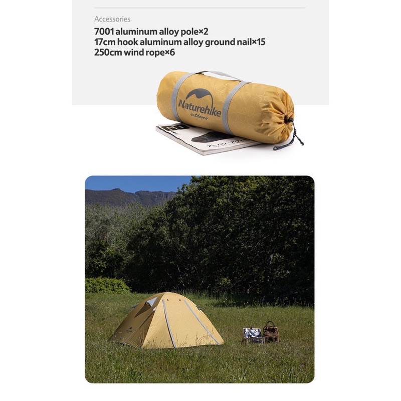 LỀU 4 NGƯỜI NATUREHIKE P-SERIES NH18Z044-P