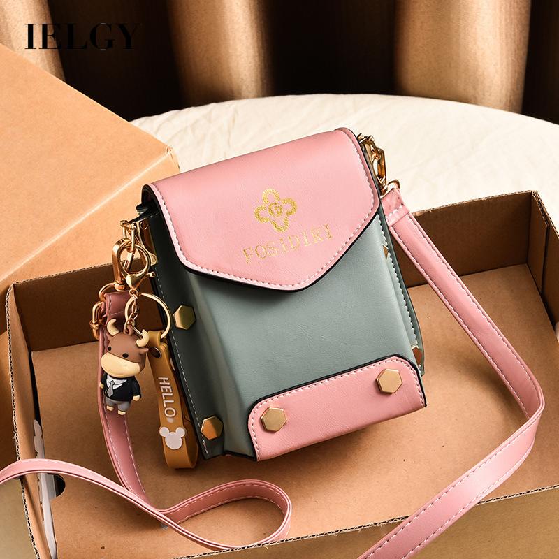 Ielgy Túi Đeo Chéo Đựng Điện Thoại mini Ghép Nối Cao Cấp Cho Nữ