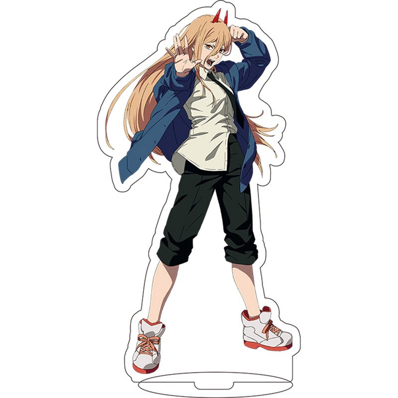 Mô Hình Nhân Vật Denji Pochita Power Hayakawa Aki Hoạt Hình Anime Saw Man Bằng Acrylic