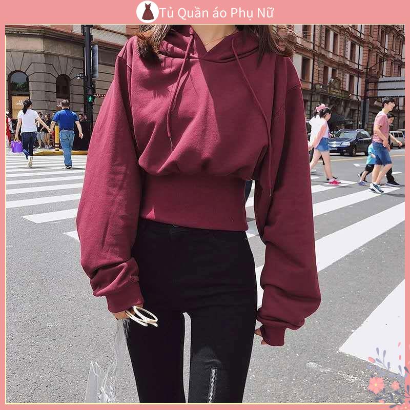 Áo Khoác Hoodie nữ cute Áo Sweater bigsize Dễ Thương Áo Khoác Sweater Có Mũ Trùm Dáng Rộng Lót Lông Cừu Eo Hẹp Dài Tay Phong Cách Hàn Quốc Thời Trang Xuân Thu Đông Mới Dành Cho Bạn Nữ Sinh