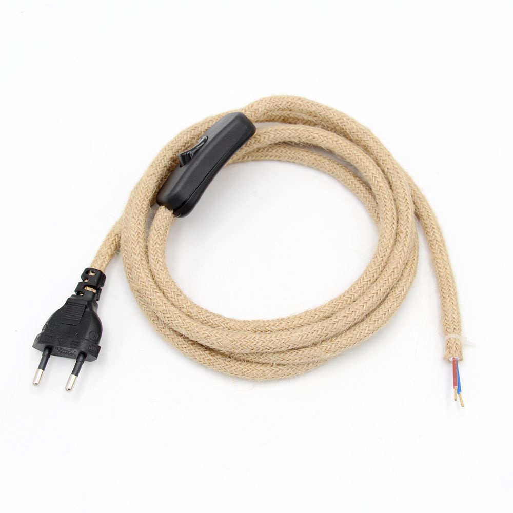 Dây Cáp Nối Bóng Đèn E27 Dài 2M 3M Trang Trí