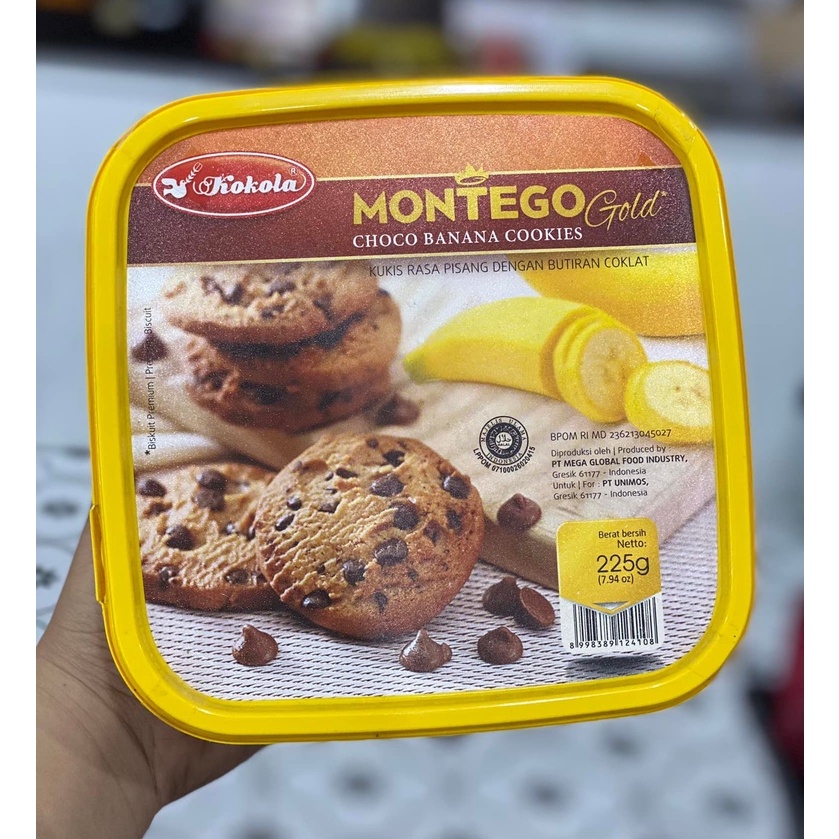 Bánh Quy Vị Socola Và Chuối Montego KoKola 225G