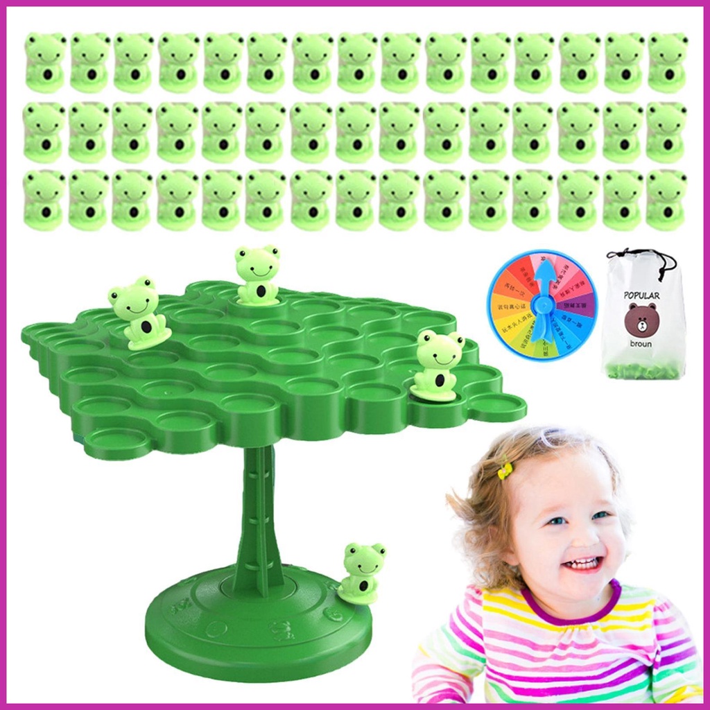 Đồ Chơi Cân Cây Cảnh Ếch Cân Bằng Vui Nhộn Dành Cho Trẻ Em