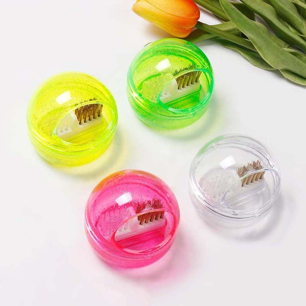 Cọ Vệ Sinh Đầu Mài Móng Tay Bằng Nhựa Cứng Tiện Dụng Ốp