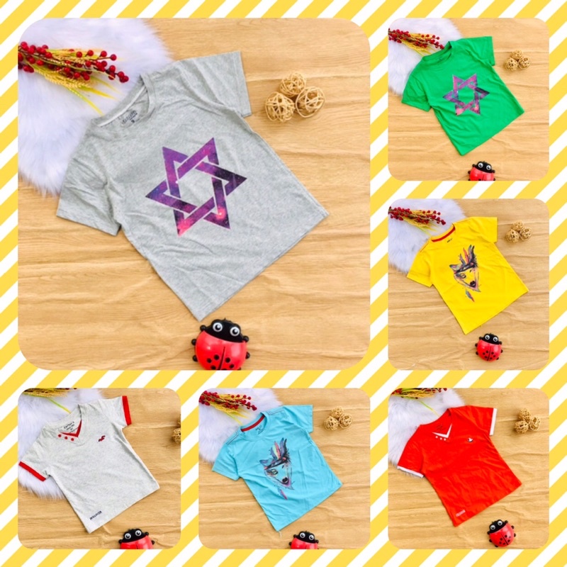 🚗 Áo cotton hàng shop bé trai từ 25-40kg