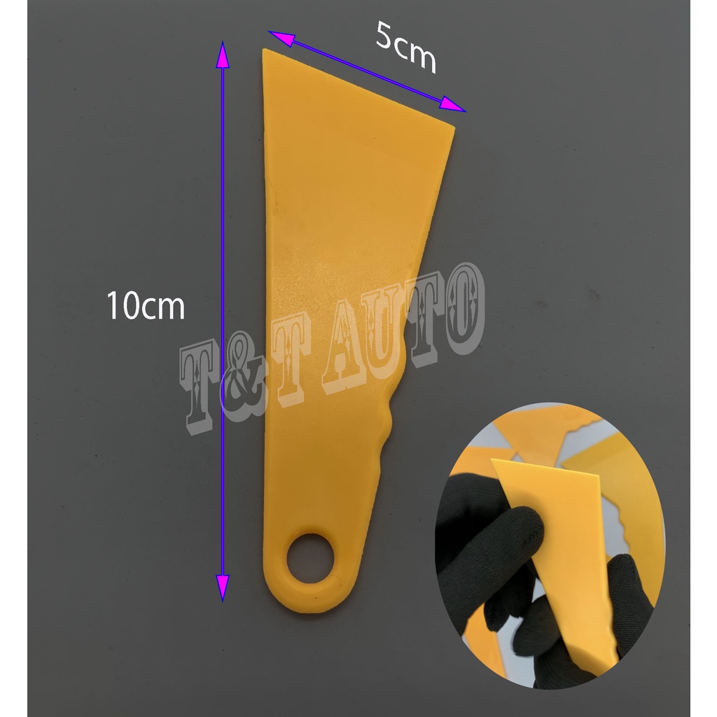 Bộ 5 vét, sủi nhựa cứng chất lượng cao hỗ trợ dán phim cách nhiệt, decal.