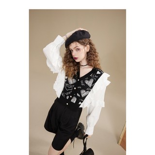 F014 áo sơ mi xuất dư của elfsack