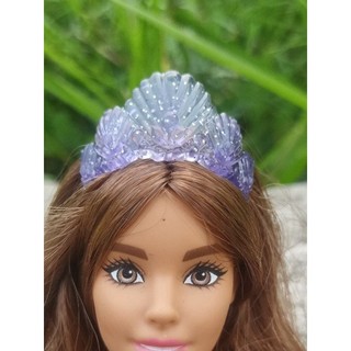 Vương miện búp bê màu tím xinh xắn