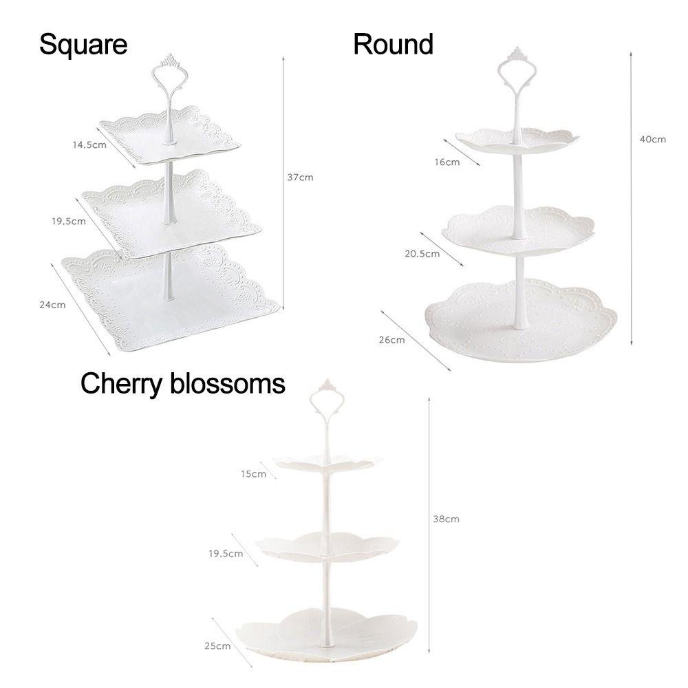 ESPO Giá Đỡ 3 Tầng Dùng Trưng Bày Bánh Cupcake Phong Cách Vintage