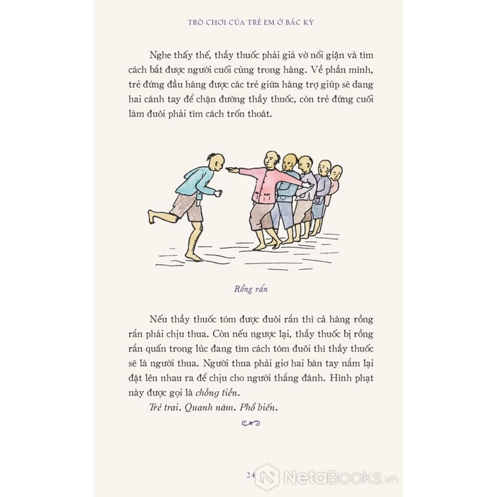 Sách - Trò Chơi Của Trẻ Em Ở Bắc Kỳ (NN)