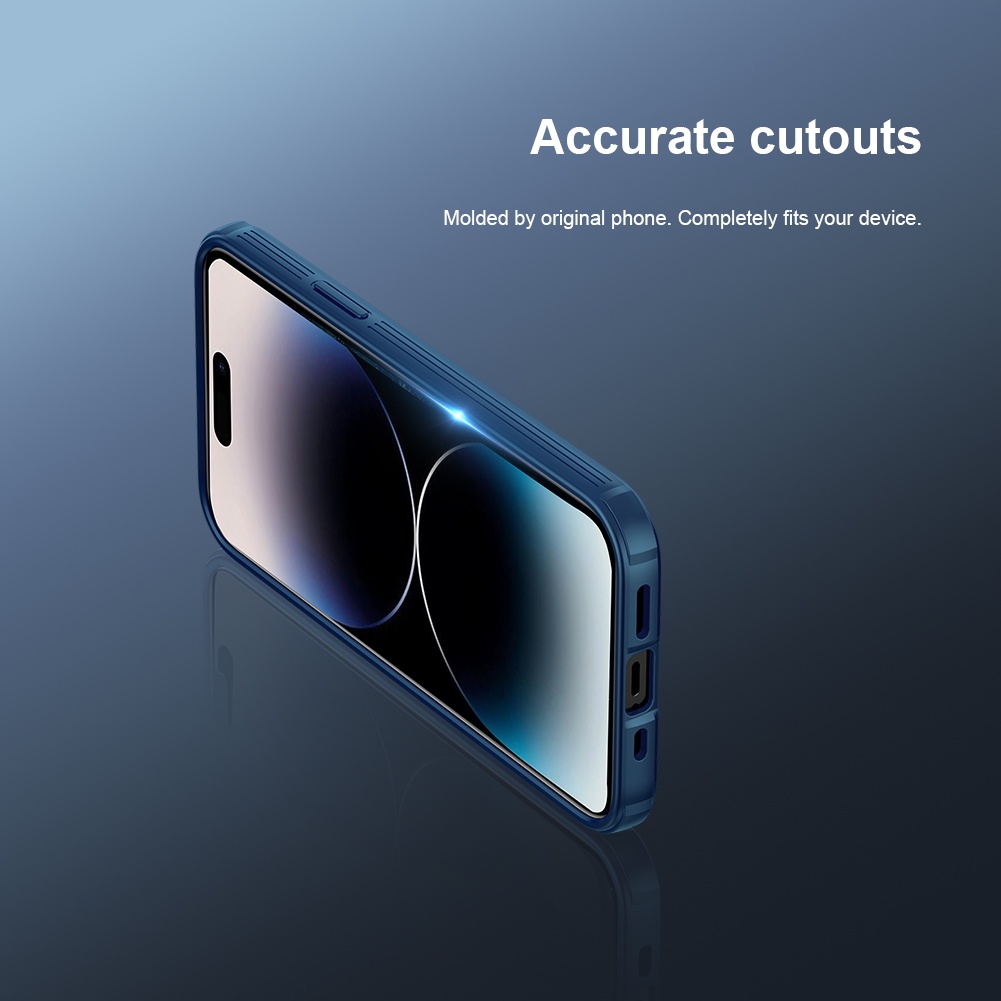 Ốp Điện Thoại Nillkin Bằng TPU + PC Chống Sốc Có Nam Châm Bảo Vệ Camera Cho iPhone 14 Pro 14 Plus 14 Pro Max