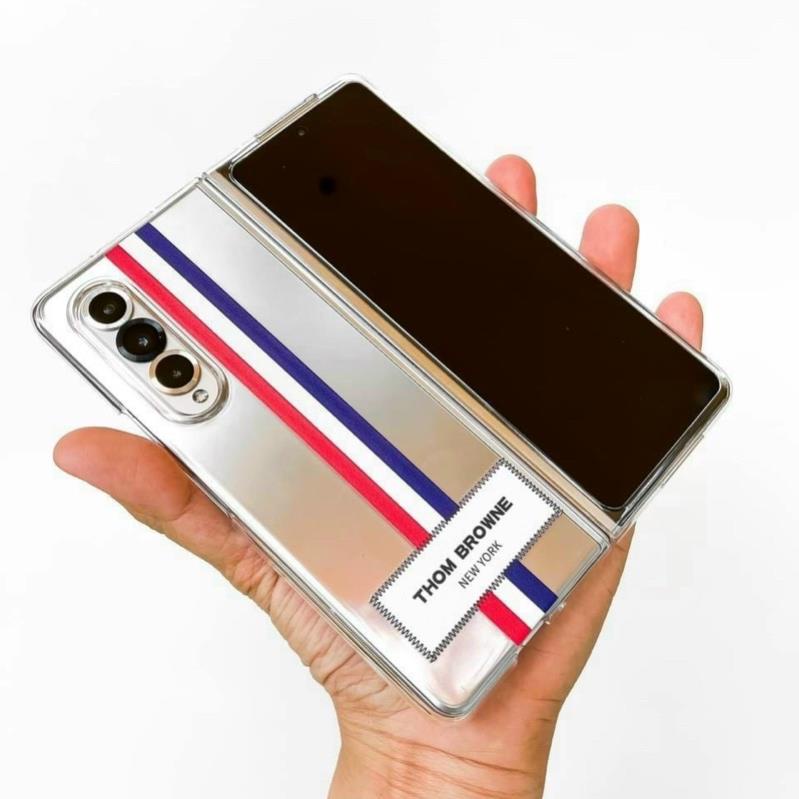 Ốp lưng Likgus Thom Browne cho Samsung Z Fold 4 5G , Z Flip 4 5G new york sang trọng