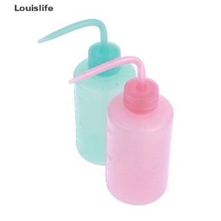 Louislife 1PC Wash Clean Clear White Plastic Green Soap Lab Wash Squeeze Diffuser Bottle WSD