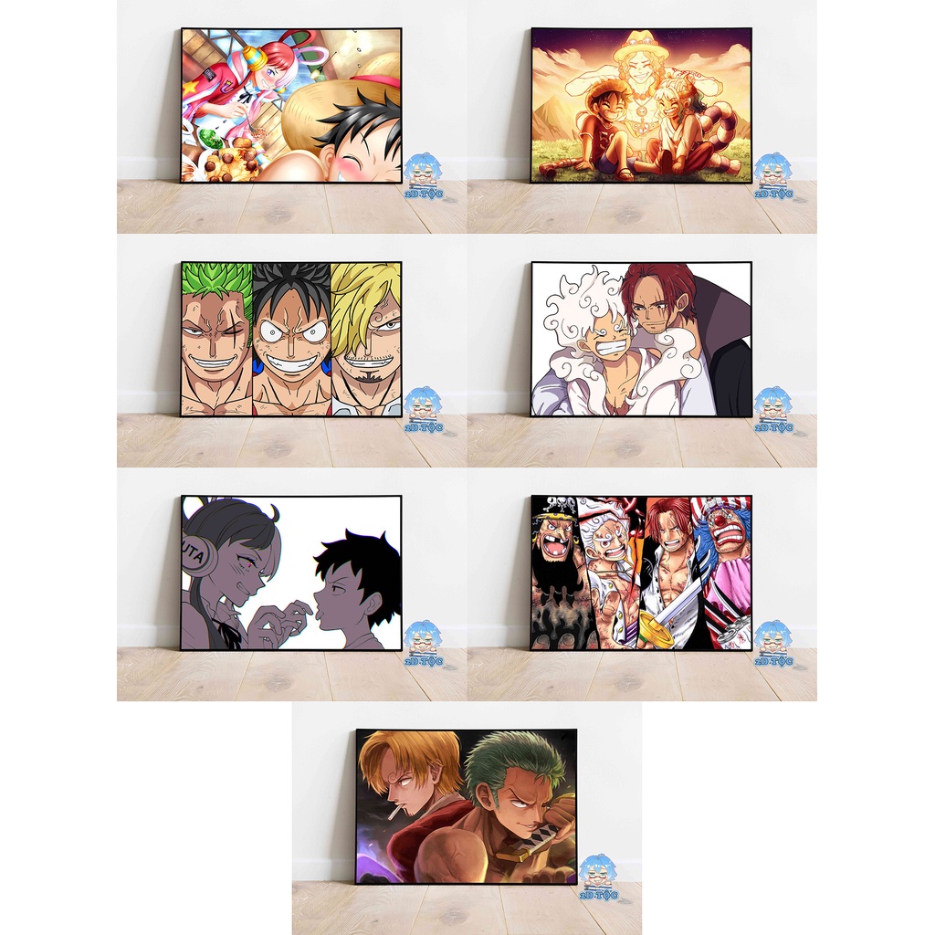 Ảnh Poster A3 Dán Tường Cao Cấp  Anime Manga One Piece (27) By 2D Tộc Shop