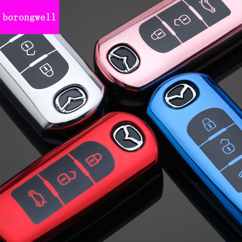 Vỏ Bảo Vệ Chìa Khóa Xe Hơi mazda 2 3 6 Axela Atenza CX-5 CX5 CX-7 CX-9 Smart 2 / 3