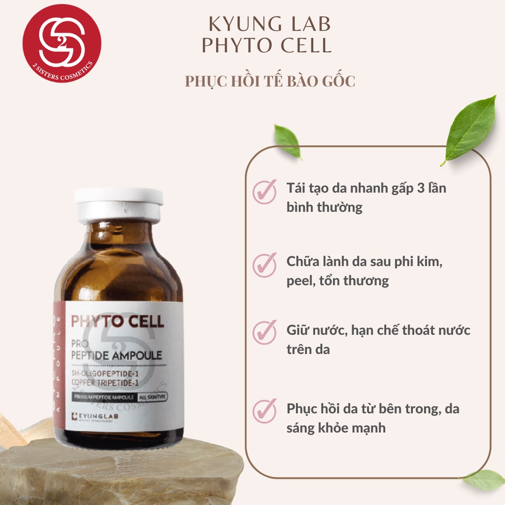 TẾ BÀO GỐC PHYTO CELL PEPTIDE AMPOULE KYUNGLAB 20ML
