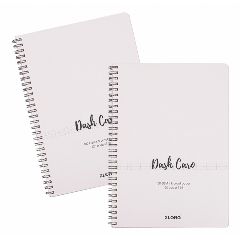 Vở lò xo kép Caro nét đứt 120tr B5 100/76 KLONG MS: 852
