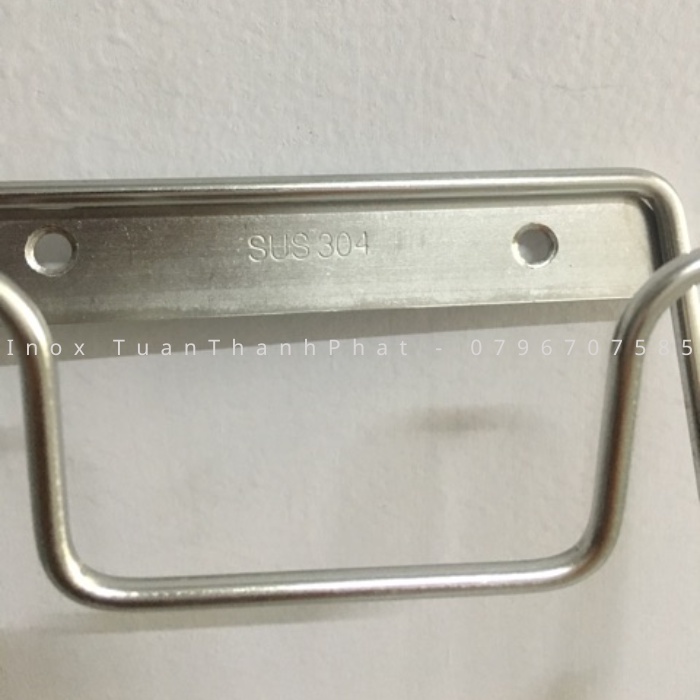 Máng vung - Kệ treo nắp nồi INOX SUS304 Tuấn Thành Phát