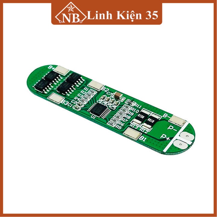 Bảng mạch bảo vệ pin lithium 4 cell 16.8V dòng xả 6A siêu rẻ