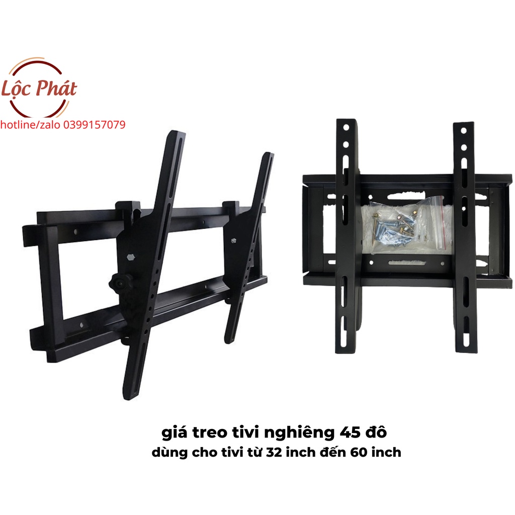 Gía treo , Khung treo TV Nghiêng từ 32 - 60 Inch  hàng giày dặn