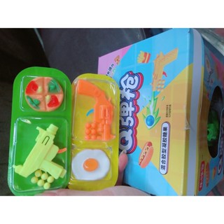 sỉ hộp 30 vỉ kẹo dẻo đồ ăn nhanh kèm đồ chơi