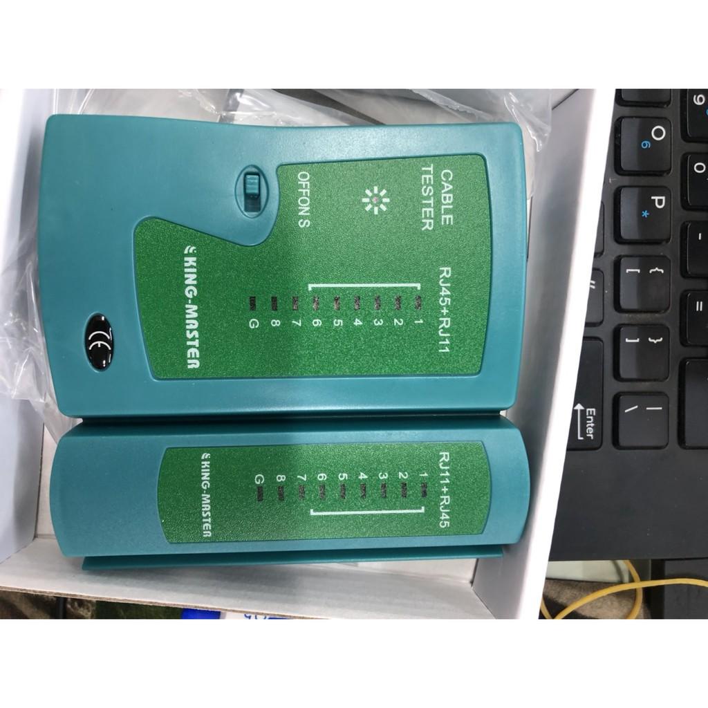 Hộp Test mạng - Bộ Test Cáp Mạng RJ45 RJ11 - có kèm pin