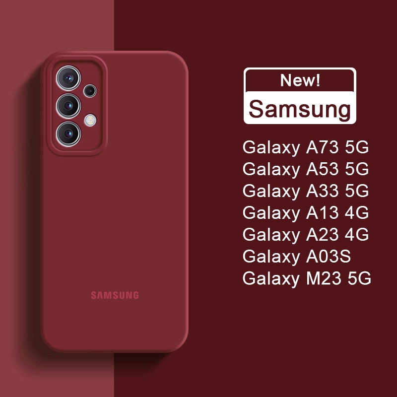Ốp Điện Thoại Silicone Mềm Bảo Vệ Toàn Diện Cho Samsung Galaxy A53 A73 A33 A23 M23 5G A13 4G A03S