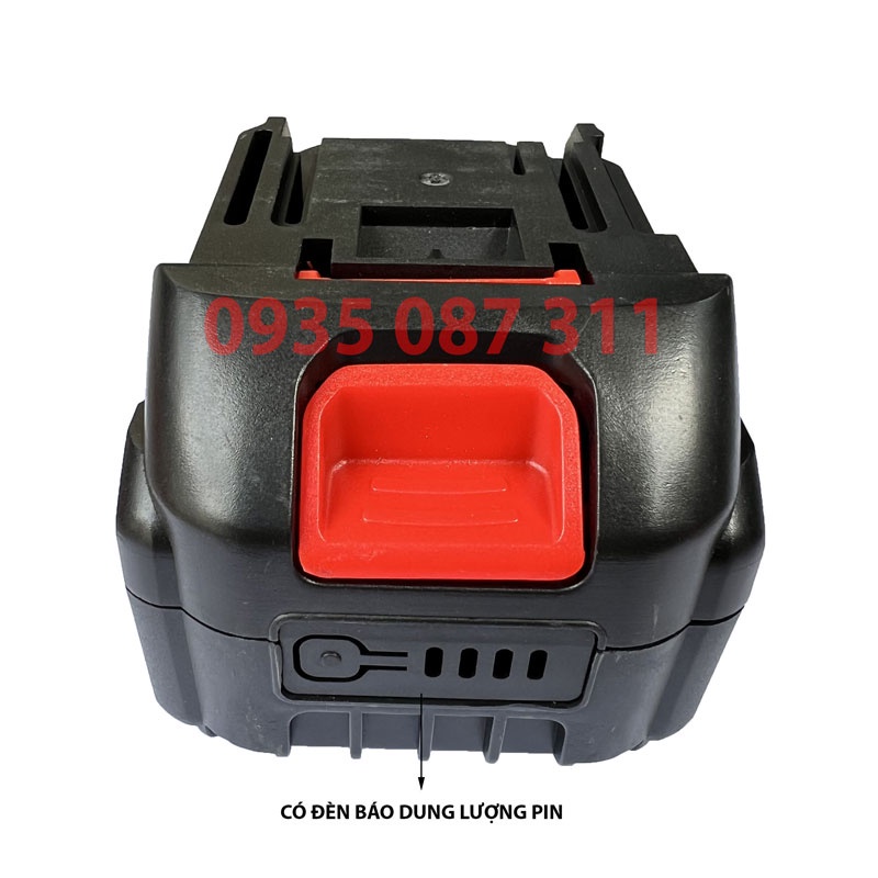 Vỏ Pin Makita 18V 21V 5S 10 Cell 2P Có Decal Đèn Báo Dung Lượng Pin
