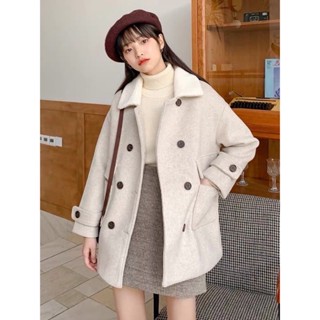 Áo khoác dạ ép lông cừu