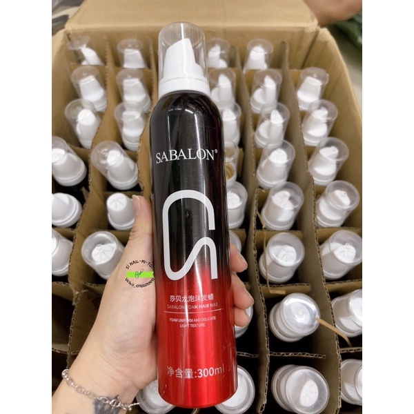Muốt bọt Sabalon tạo kiểu tóc