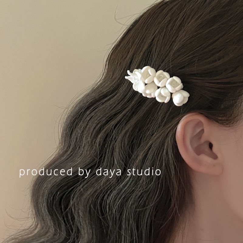 Kẹp Tóc Hình Hoa Phong Cách Mori Cho Nữ