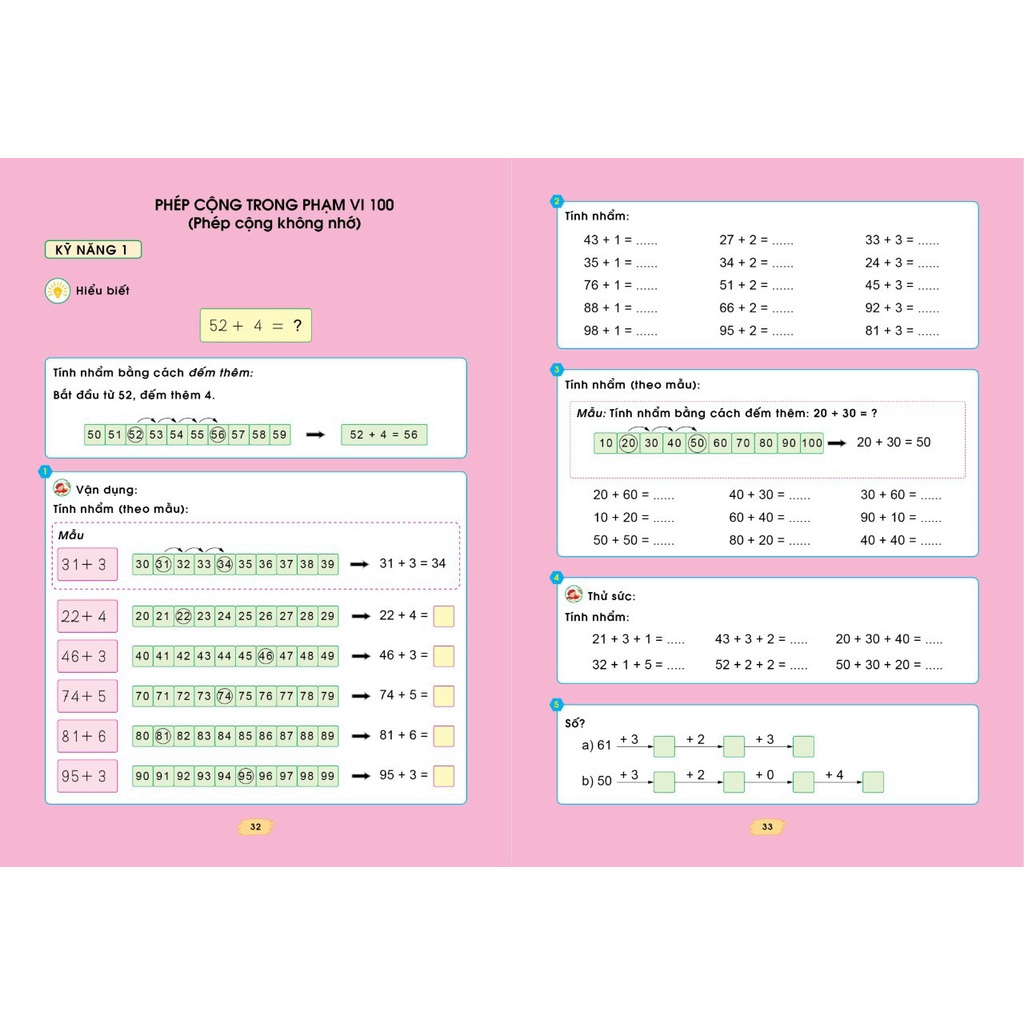 Sách - Rèn Kĩ Năng - Tính Nhanh Tính Nhẩm Cho Bé 5-7 Tuổi NSTO