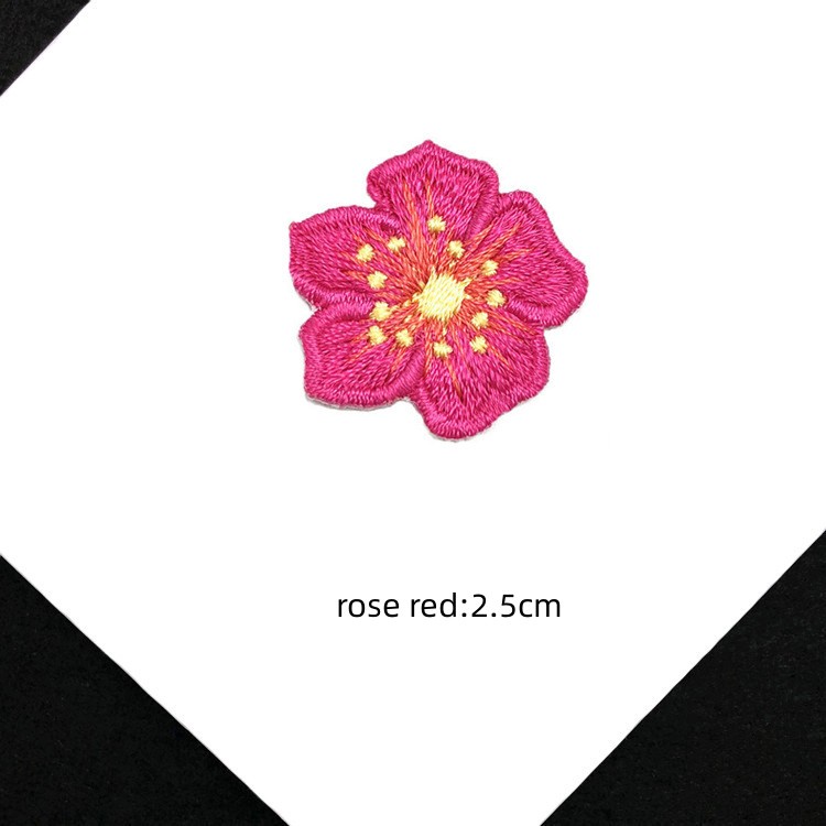 Sticker Ủi Thêu Hình Hoa Trang Trí Áo Thun Cho Bé