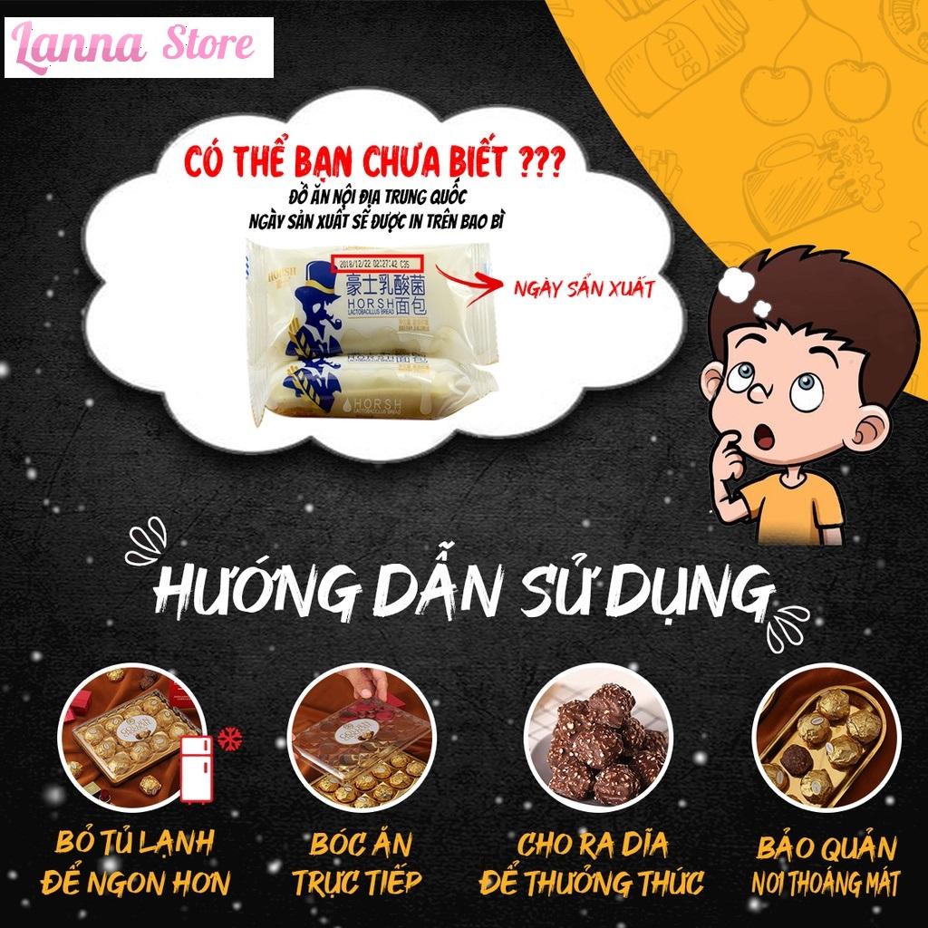 Kẹo Socola HONGYA Golden Chocolate Cao Cấp, Kẹo Chocolate Đài Loan - Hộp 208Gr