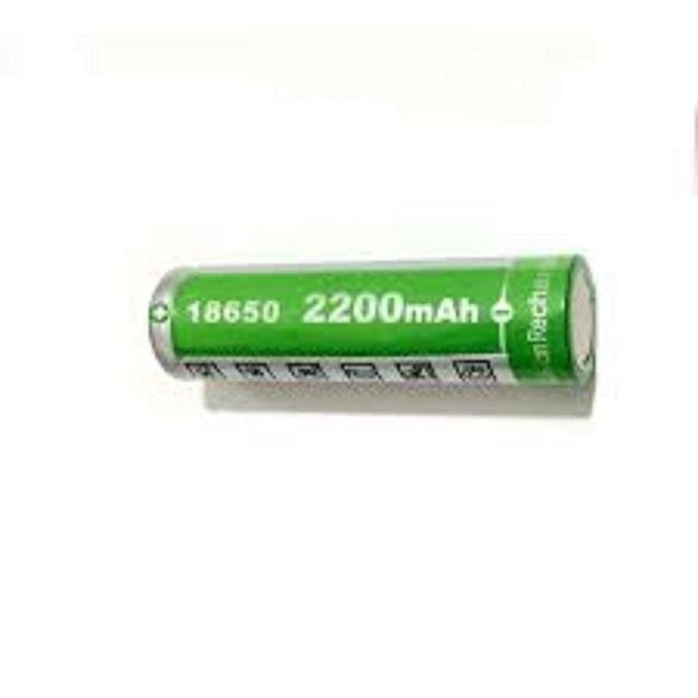 Pin sạc cell 18650 HHTC Green - Dùng tốt cho các loa máy nghe nhạc mini nghe kinh pháp - 2200mAh 4.2V