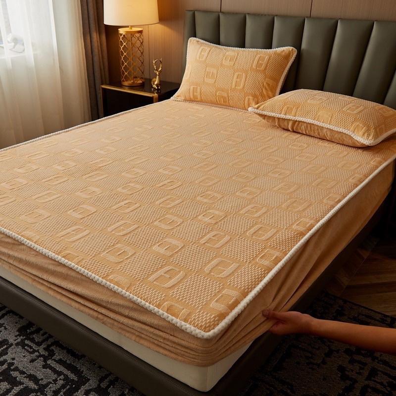 Ga gối nỉ nhung in hình 5D mềm mịn ấm áp mẫu mới 2022,Ga gối nỉ nhung mềm mại ấm áp cho mùa đông