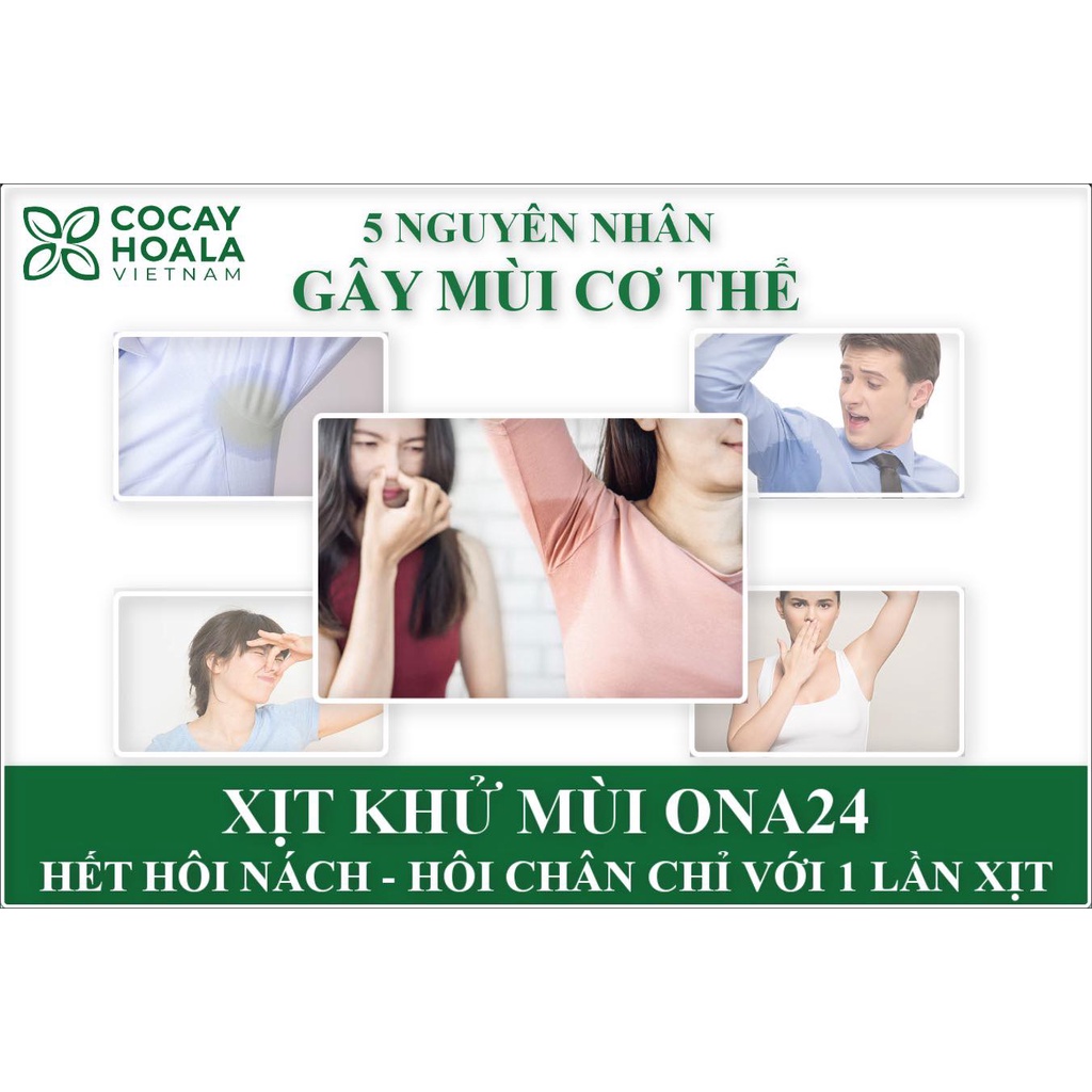 Xịt ngăn mùi cơ thể ONA24