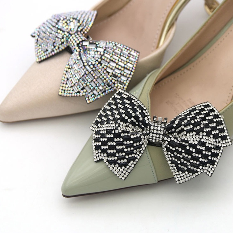 Kẹp Nơ Trang Trí Giày DIY Cho Cô Dâu