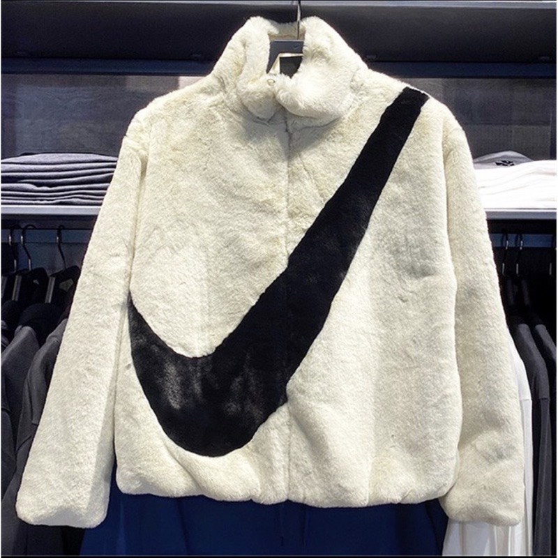 Áo Khoác Nike Áo Khoác Lông Cừu 2 Lớp siêu ấm Thời Trang Mùa Đông- Lông cừu cao câp xuất Khâu-K1-Hot trend 2023