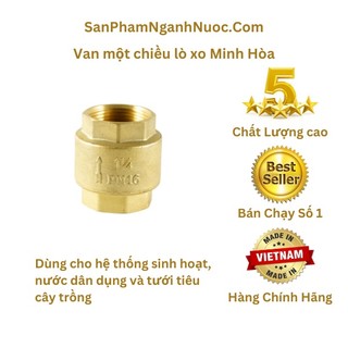 Van một chiều đông lò xo DN50 Minh Hòa
