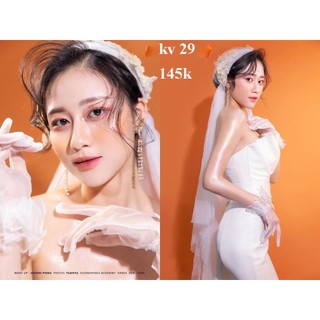 Von lúp cài tóc cô dâu phong cánh châu âu mới 2023