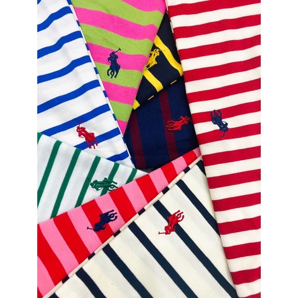 ÁO THUN SỌC TAY NGẮN