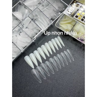 Móng úp nhọn nhám hsm / móng up giả / móng úp nail