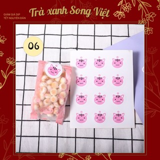 Stick dán miệng túi đựng bánh kẹo