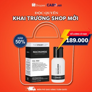 Tinh Chất Serum The Inkey List Niacinamide CABOUS116 Tinh Chất Kiềm Dầu, Giảm Mụn, Mờ Thâm 30ml