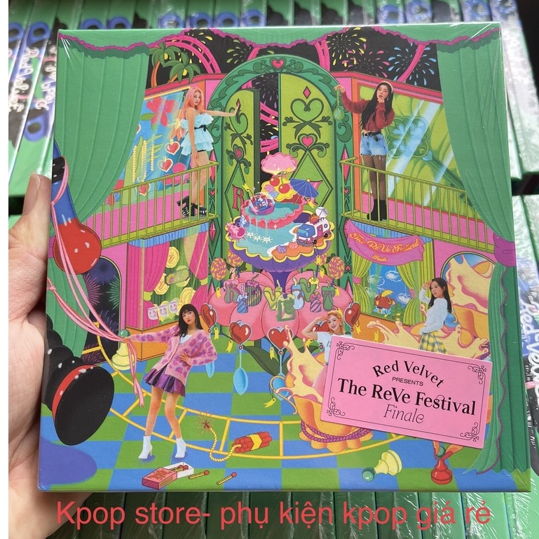 Sẵn album RED VELVET THE REVE FESTIVAL FINALE SCRAPBOOK nguyên seal