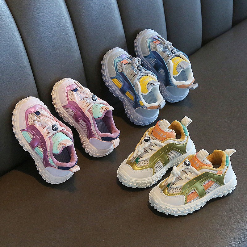 Giầy thể thao cho bé gái bé trai năng động êm chân mã mới 858