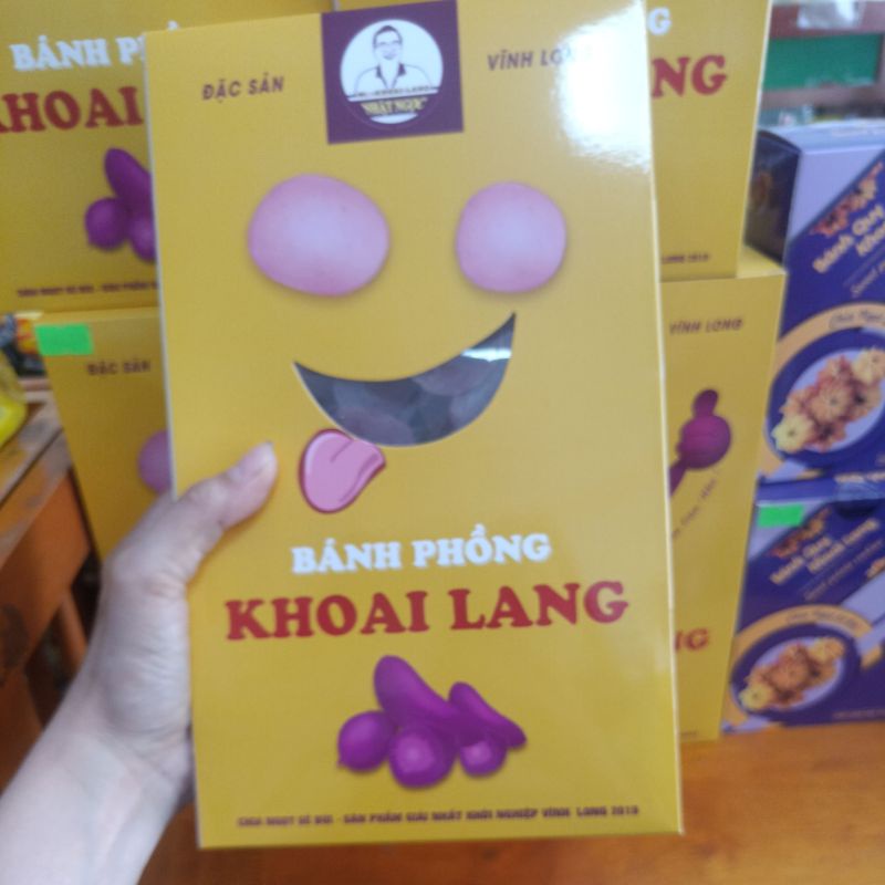 Bánh phồng Khoai Lang 250g. đặc sản Vĩnh Long